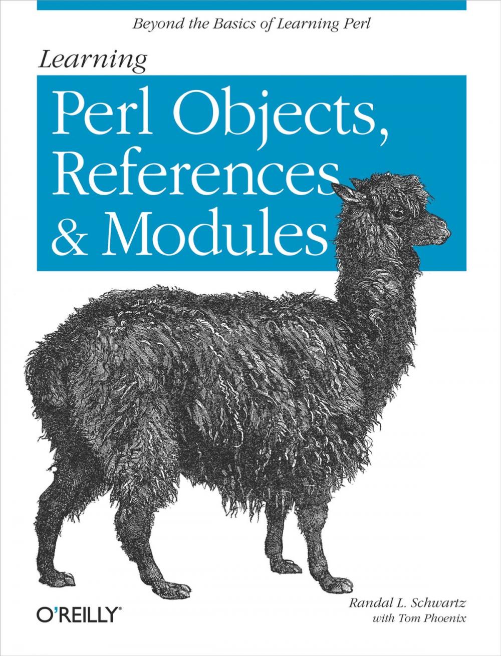 Big bigCover of Learning Perl Objects, References, and Modules