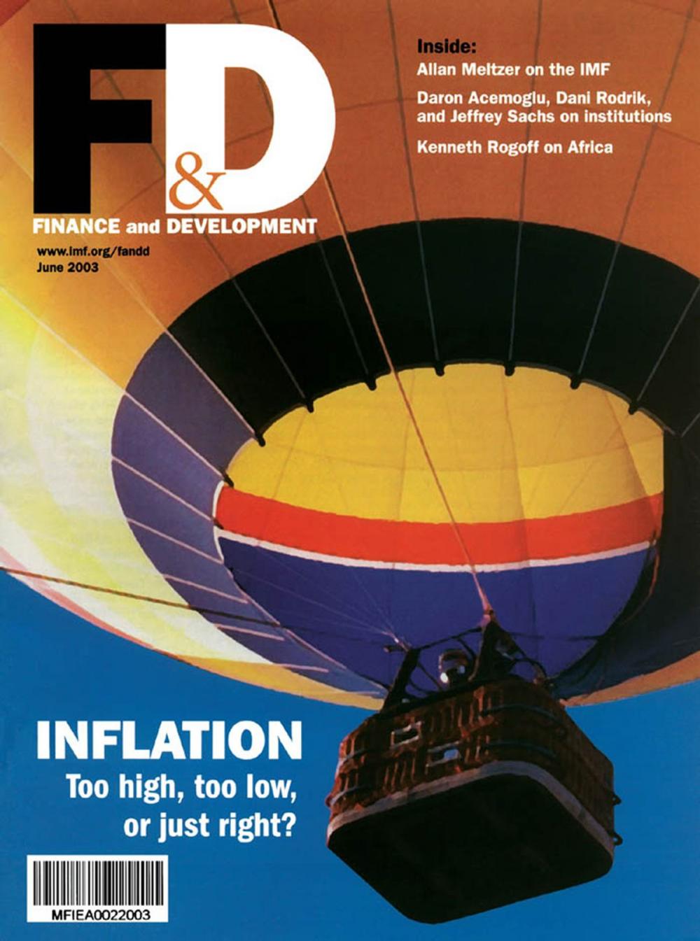 Big bigCover of Finance & Development, June 2003