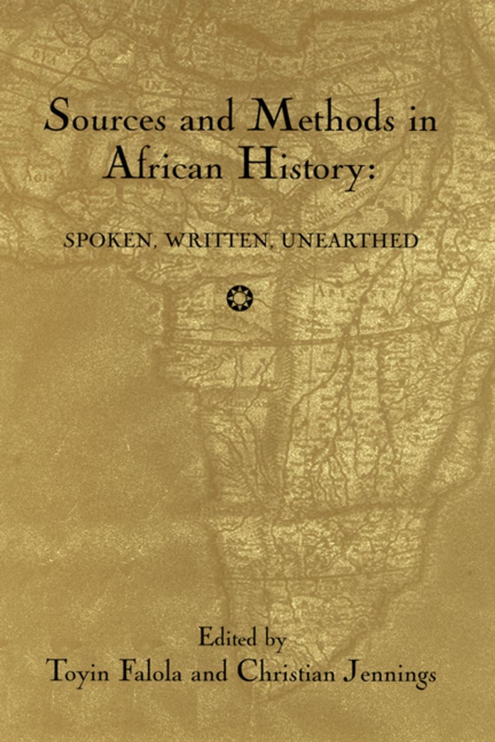 Big bigCover of Sources and Methods in African History