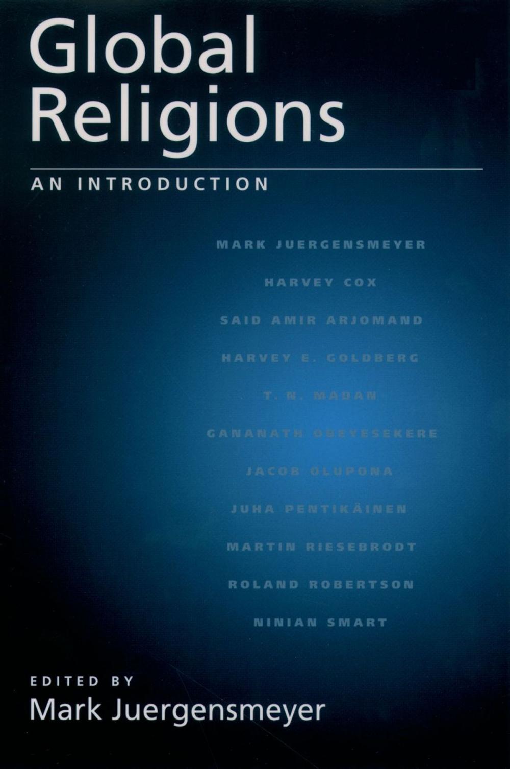 Big bigCover of The Oxford Handbook of Global Religions