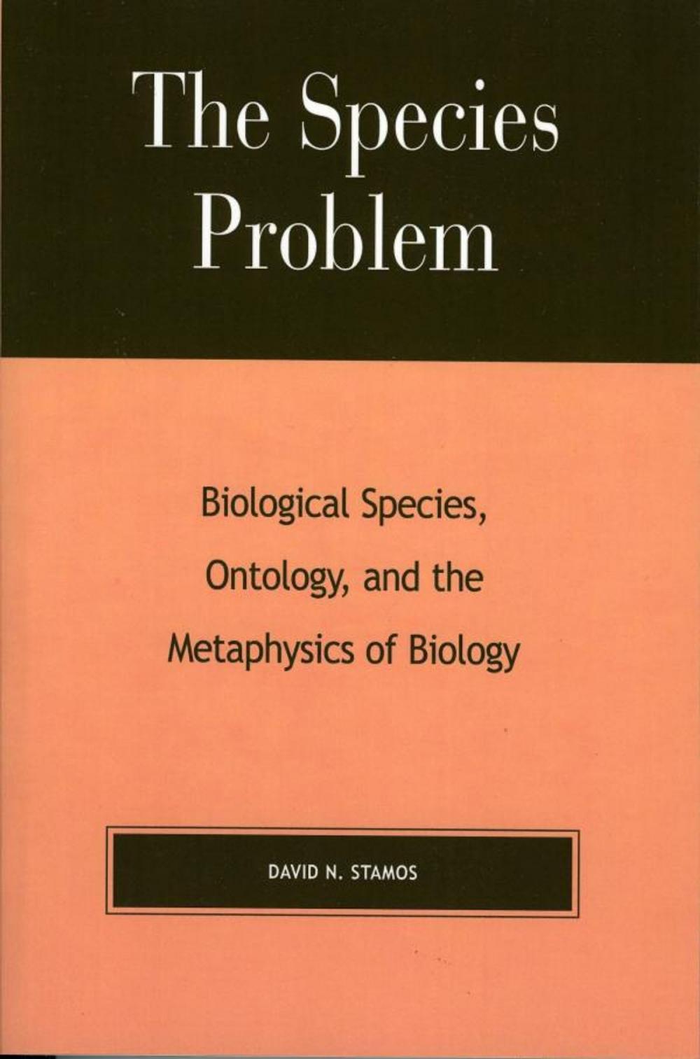 Big bigCover of The Species Problem