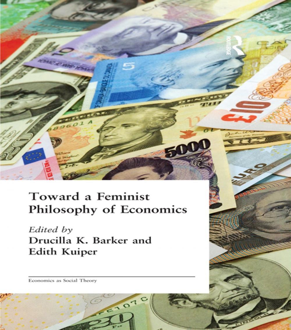 Big bigCover of Toward a Feminist Philosophy of Economics