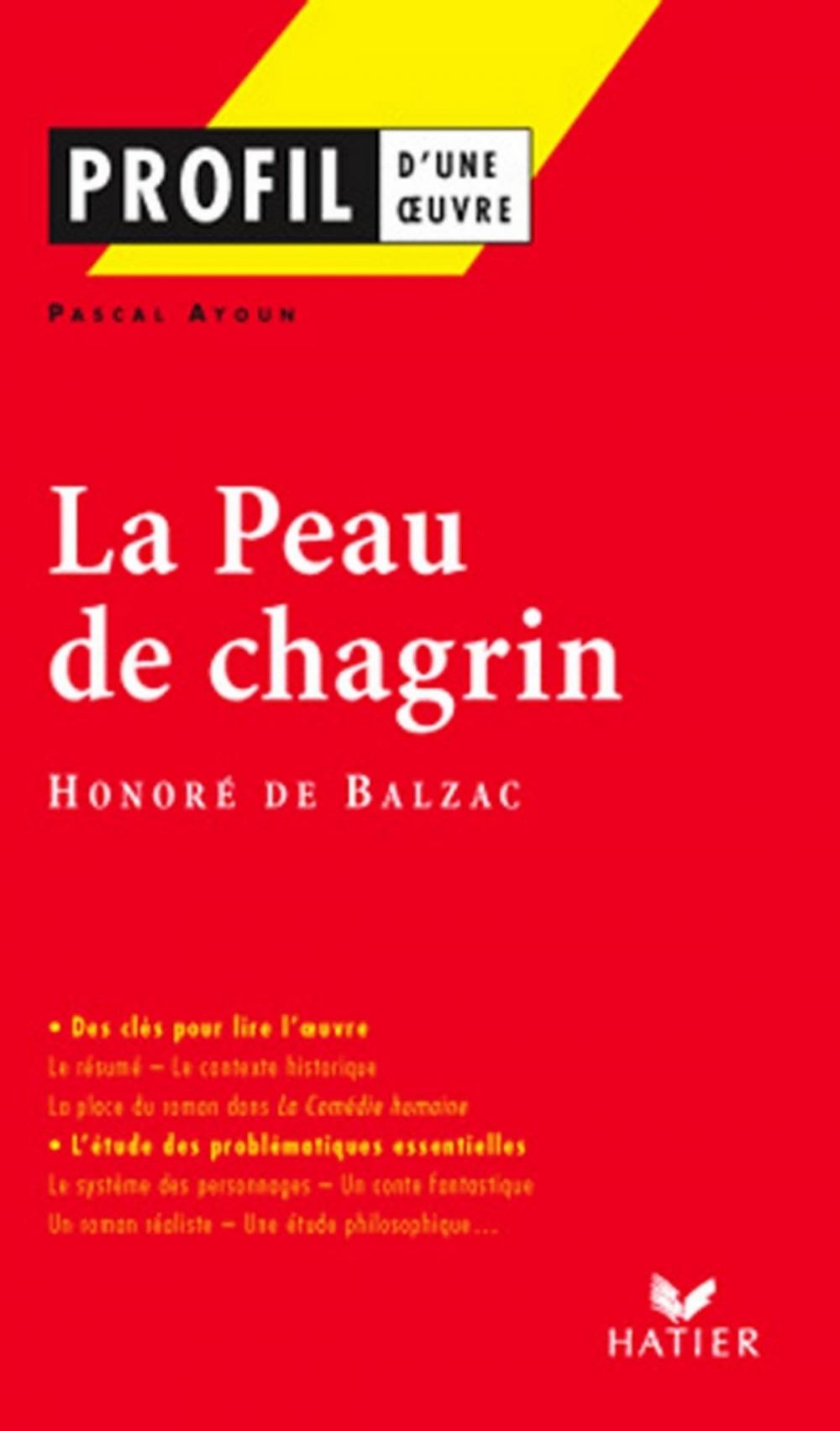 Big bigCover of Profil - Balzac (Honoré de) : La Peau de chagrin