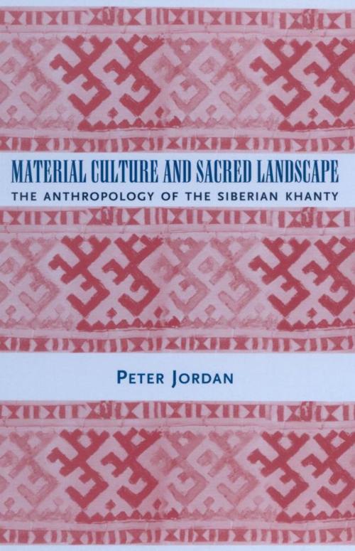 Cover of the book Material Culture and Sacred Landscape by Peter Jordan, AltaMira Press