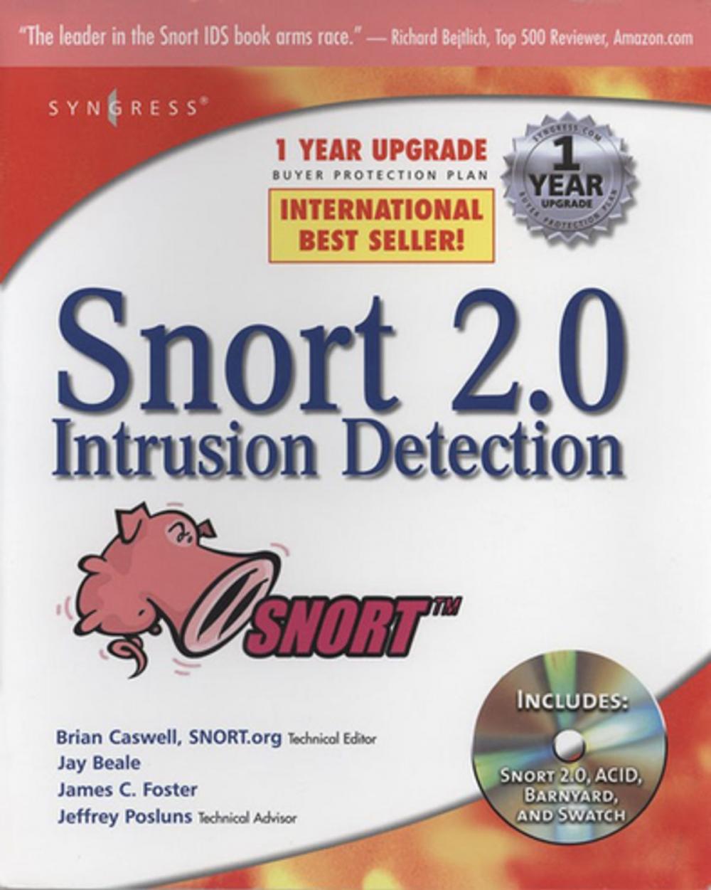 Big bigCover of Snort Intrusion Detection 2.0