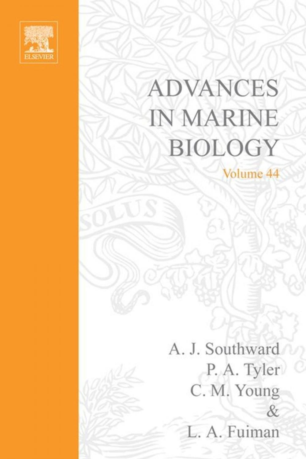 Big bigCover of Advances in Marine Biology