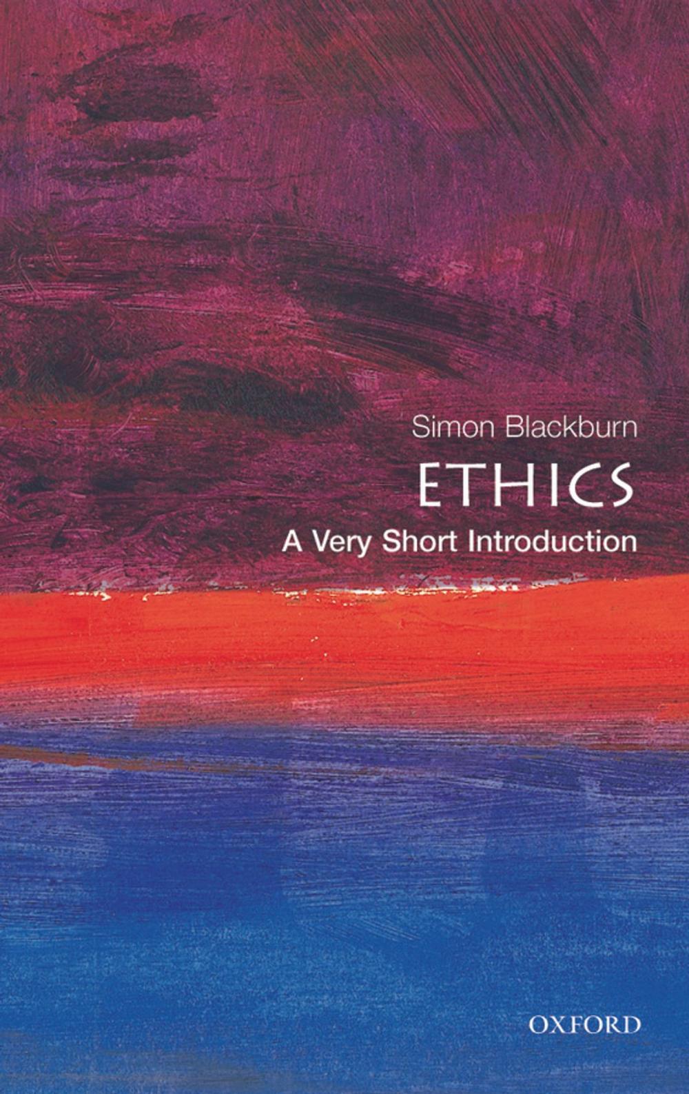 Big bigCover of Ethics: A Very Short Introduction