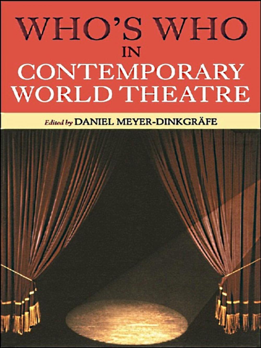 Big bigCover of Who's Who in Contemporary World Theatre