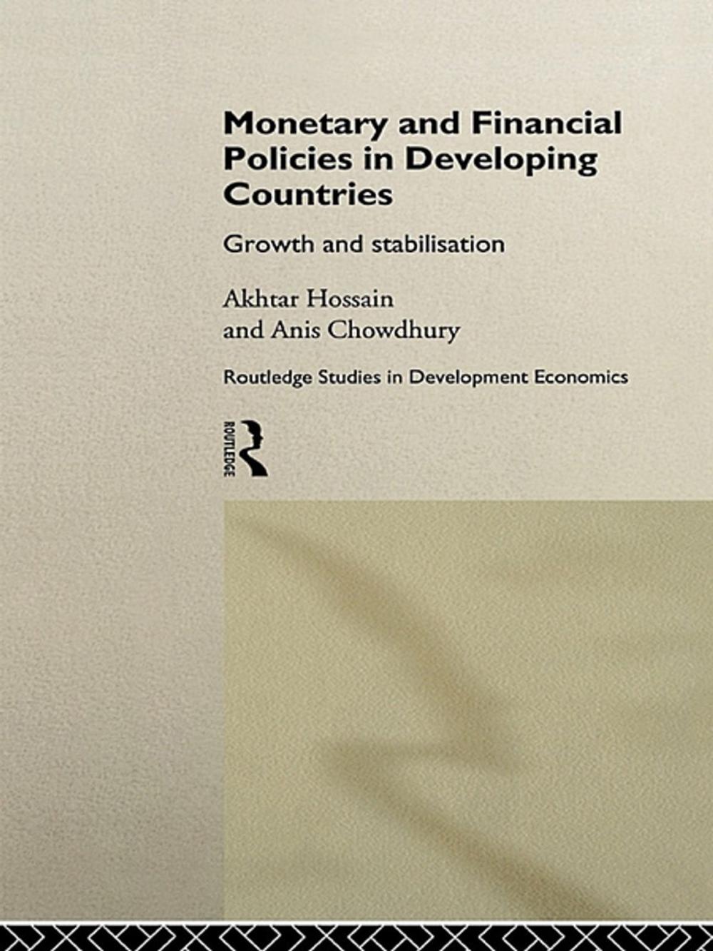 Big bigCover of Monetary and Financial Policies in Developing Countries