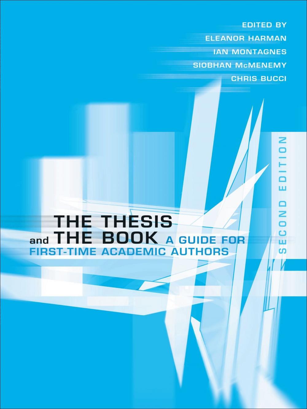 Big bigCover of The Thesis and the Book