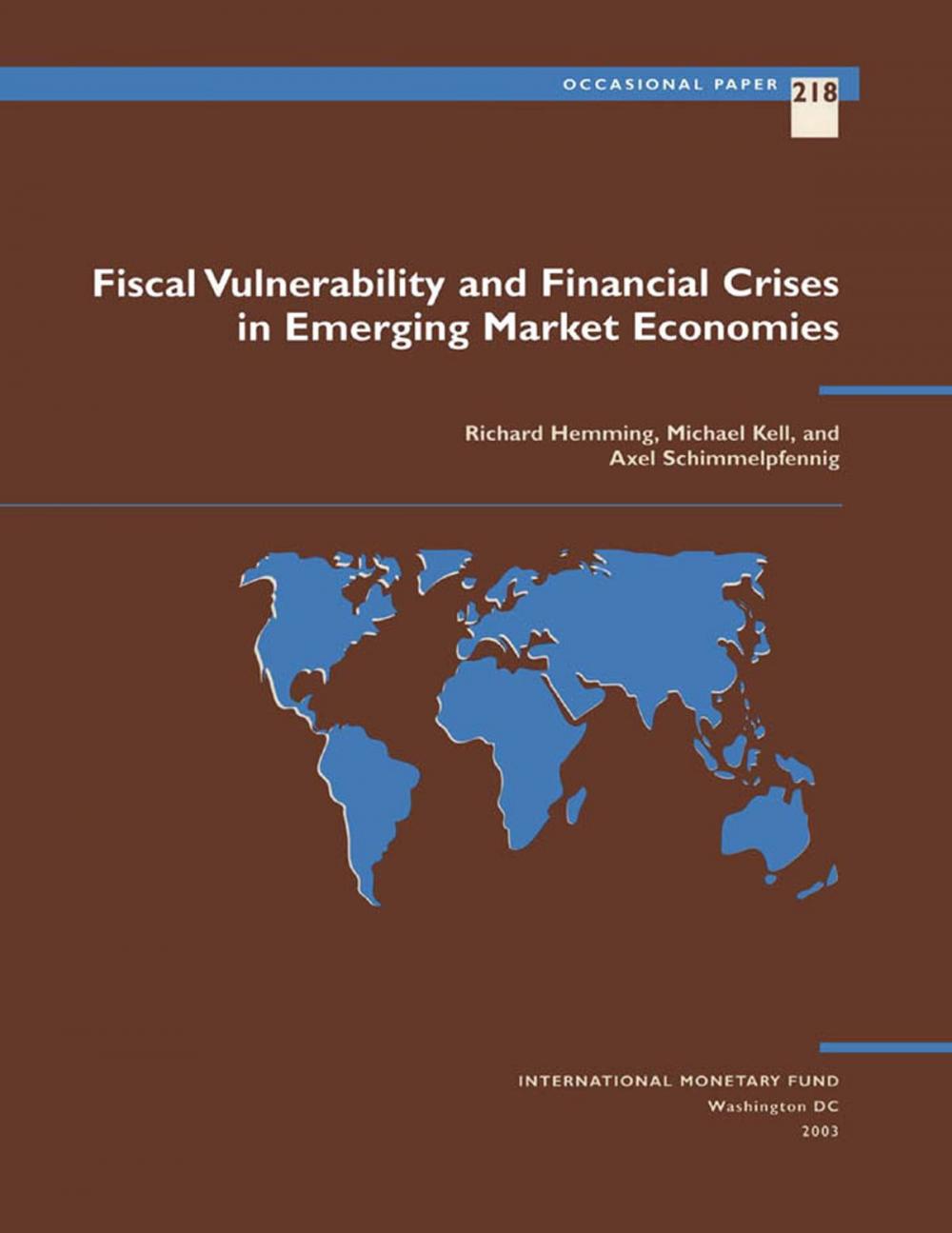 Big bigCover of Fiscal Vulnerability and Financial Crises in Emerging Market Economies