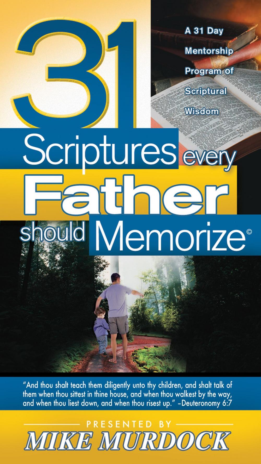 Big bigCover of 31 Scriptures Every Father Should Memorize