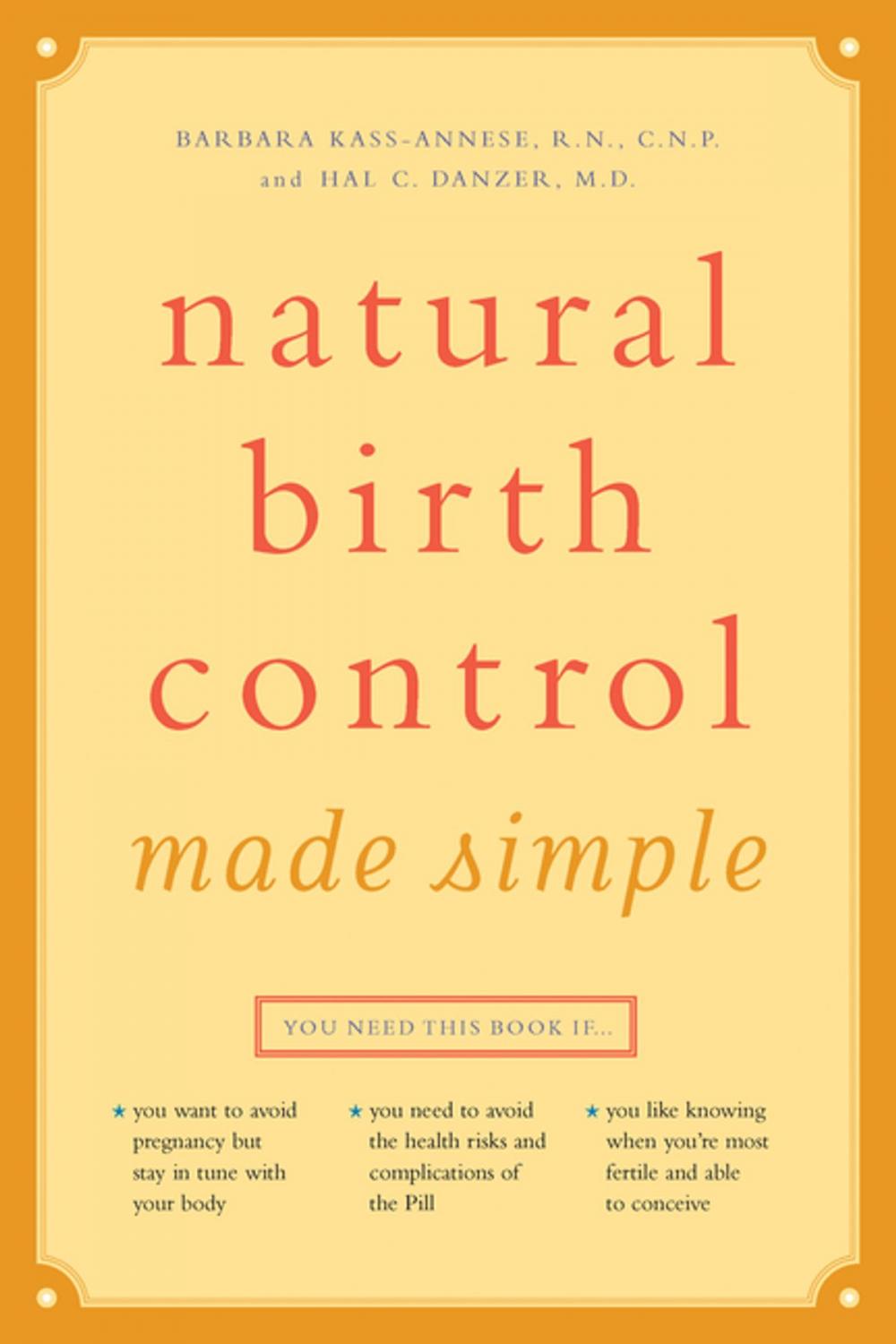 Big bigCover of Natural Birth Control Made Simple