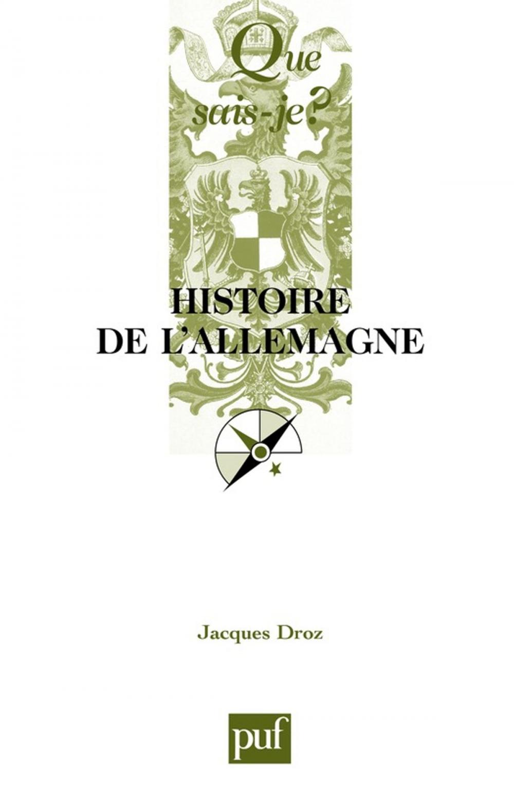 Big bigCover of Histoire de l'Allemagne