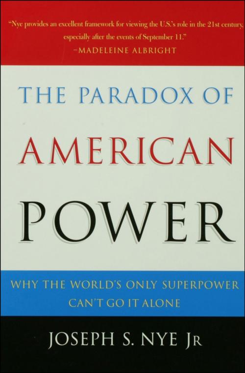 Cover of the book The Paradox of American Power by Joseph S. Nye, Jr., Oxford University Press