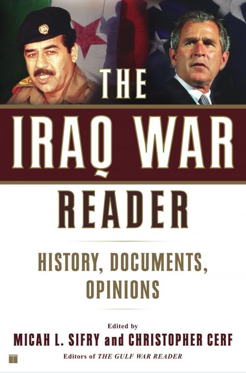 Cover of the book The Iraq War Reader by Christopher Cerf, Atria Books