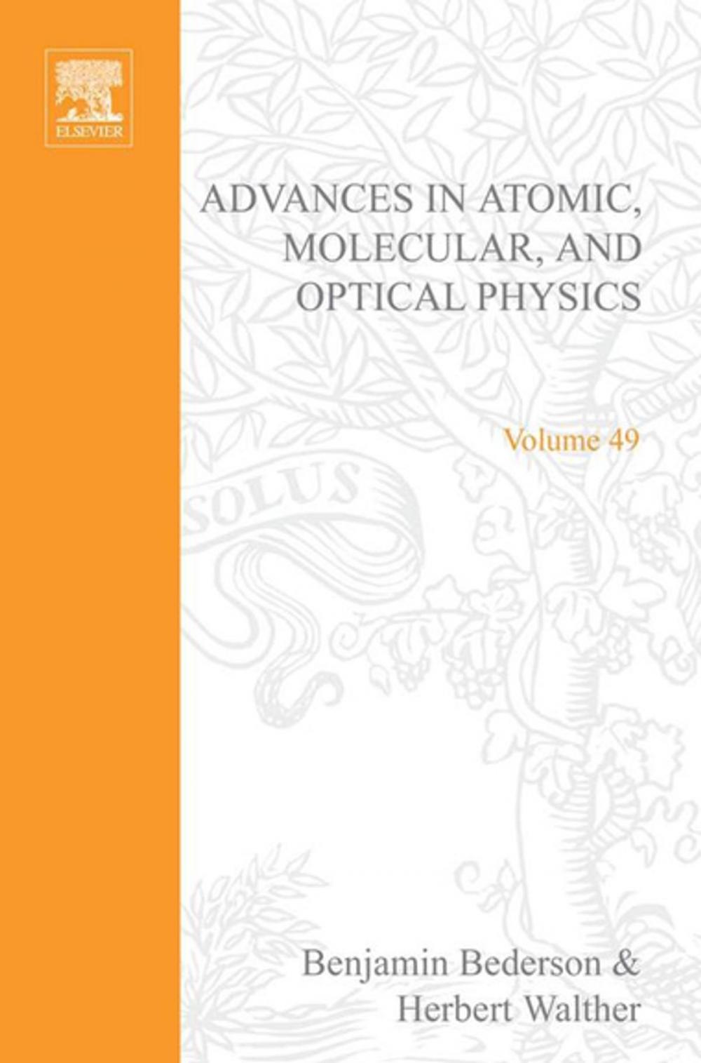 Big bigCover of Advances in Atomic, Molecular, and Optical Physics