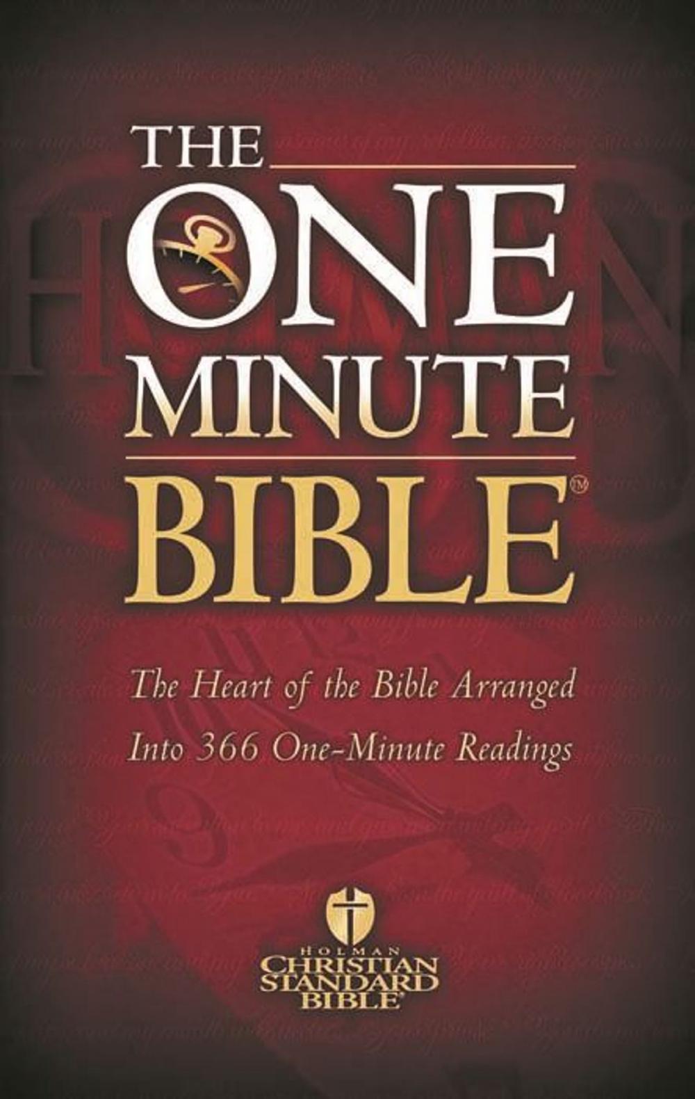 Big bigCover of The HCSB One Minute Bible