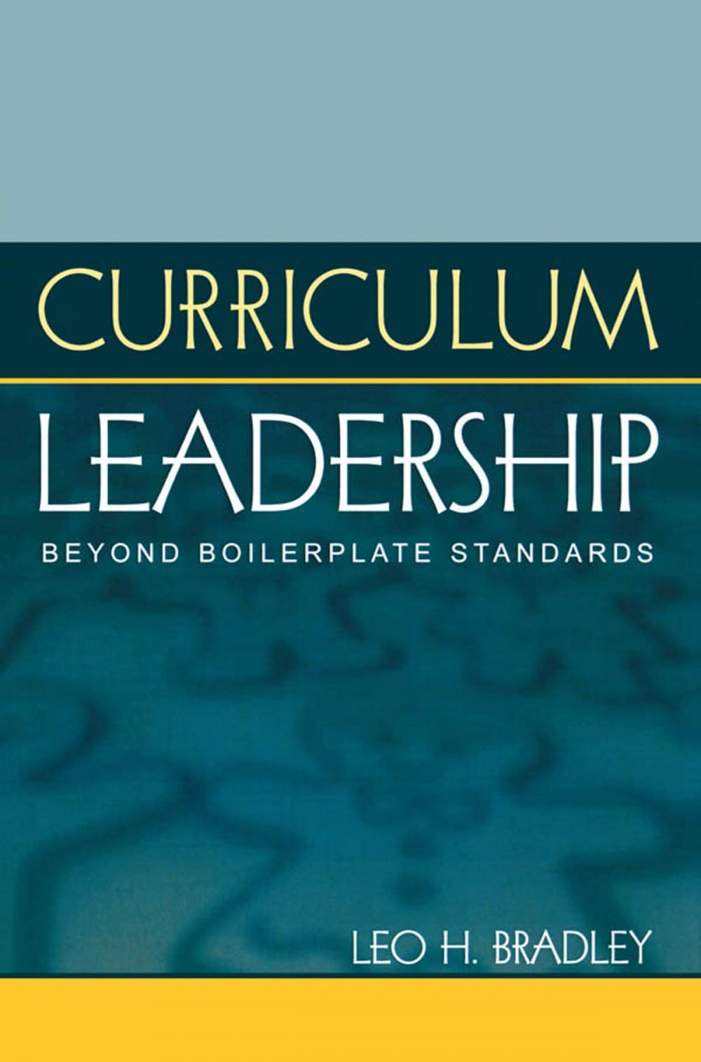 Big bigCover of Curriculum Leadership