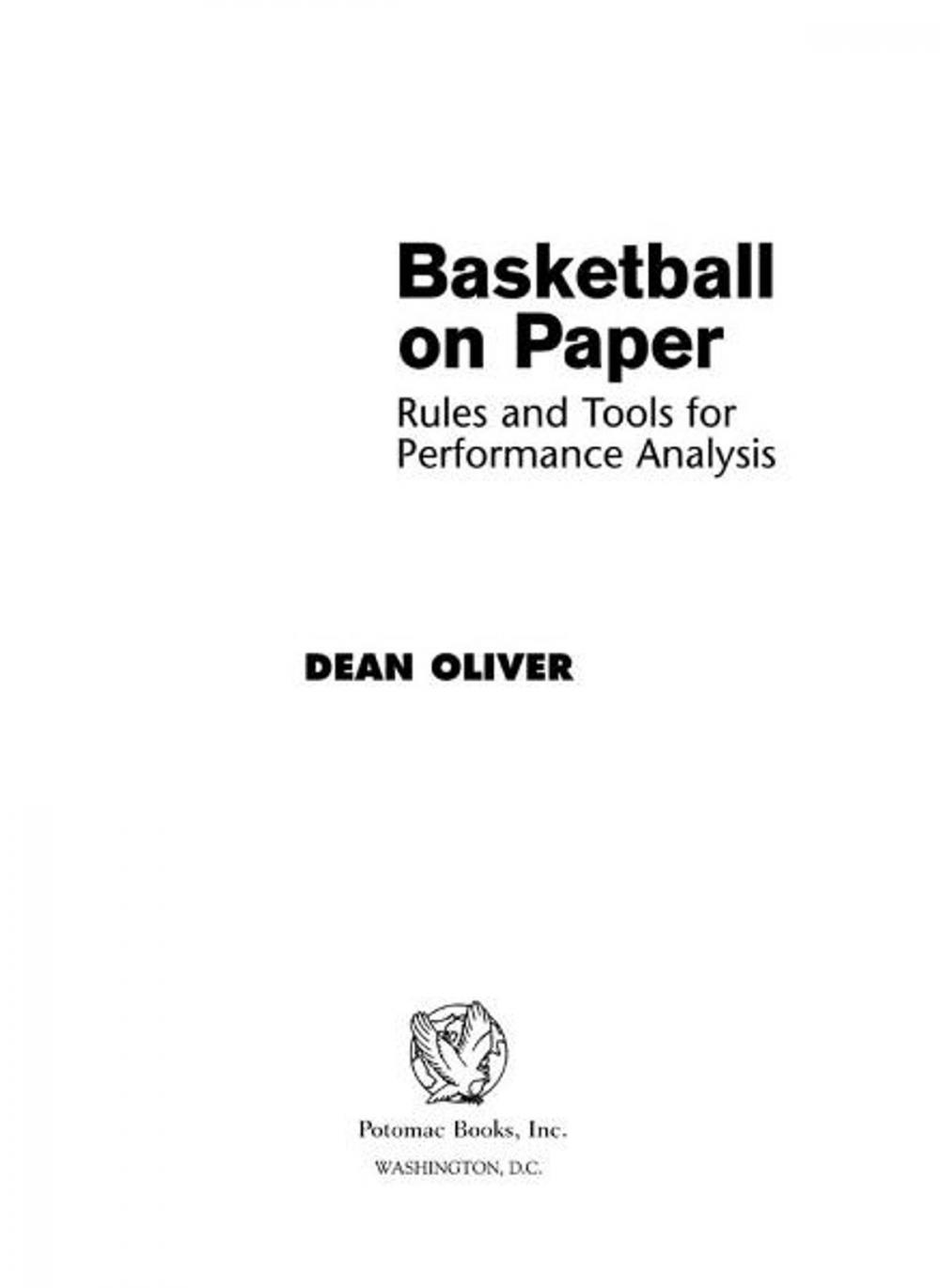 Big bigCover of Basketball on Paper