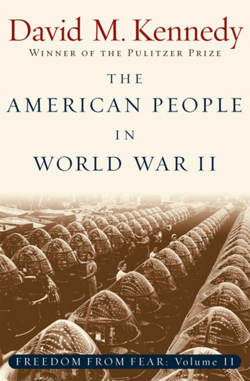 Cover of the book The American People in World War II by David M. Kennedy, Oxford University Press