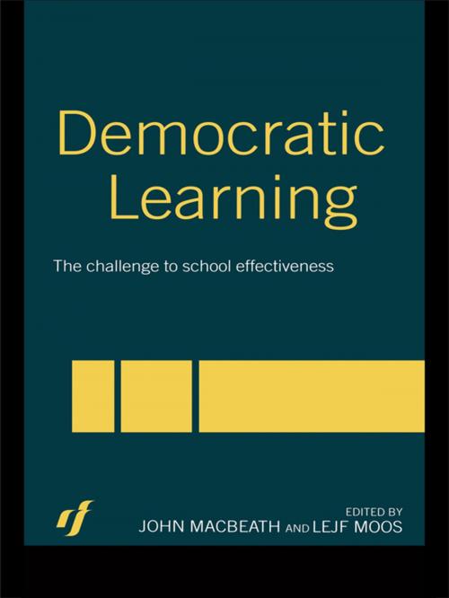 Cover of the book Democratic Learning by , Taylor and Francis