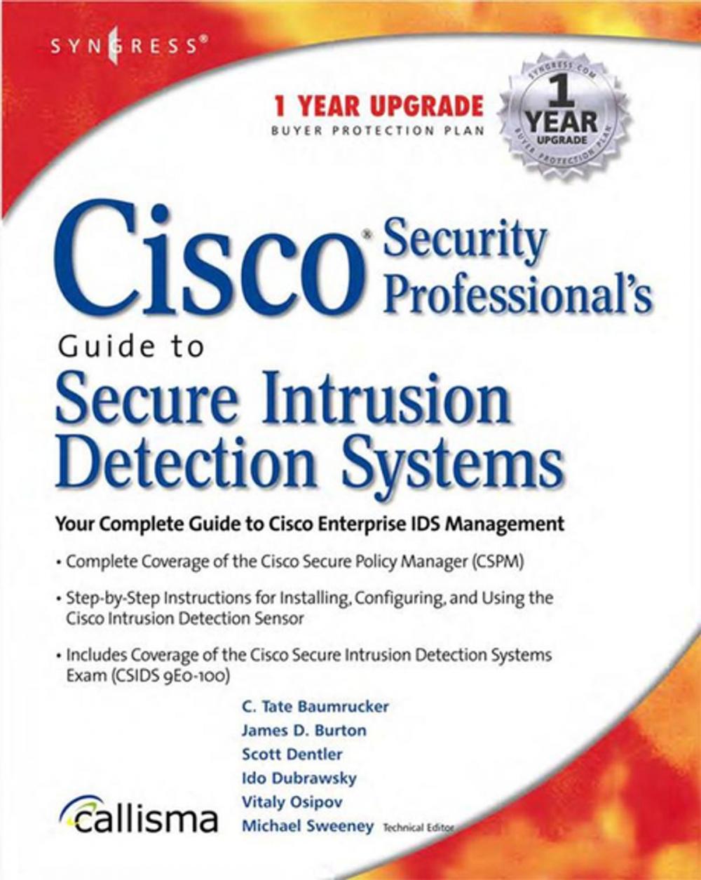 Big bigCover of Cisco Security Professional's Guide to Secure Intrusion Detection Systems