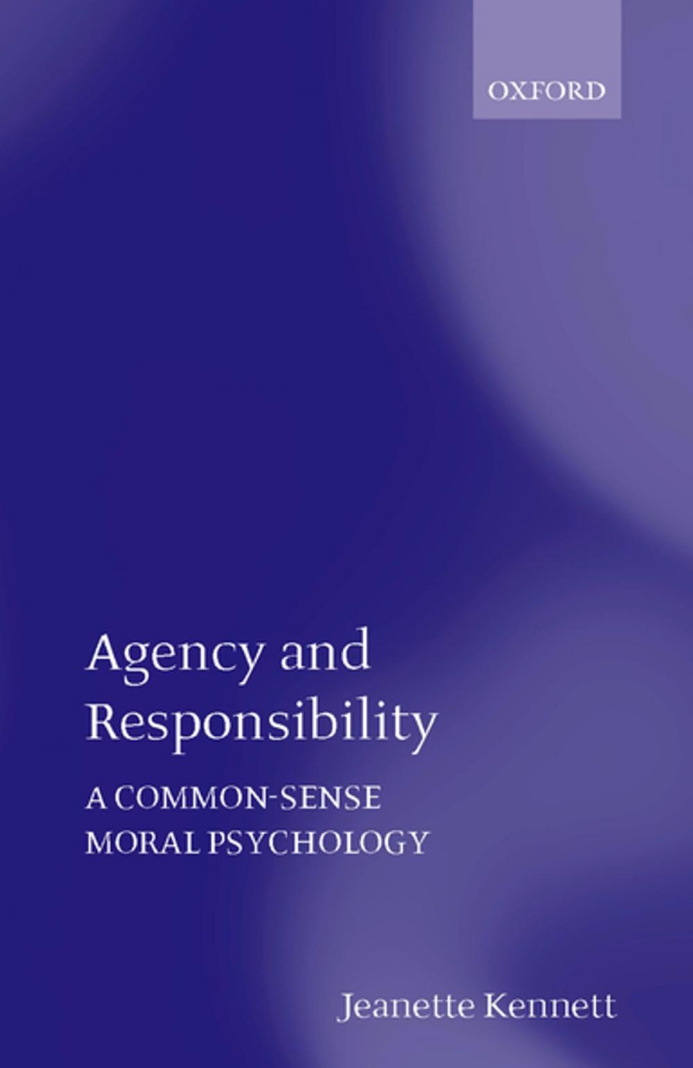 Big bigCover of Agency and Responsibility