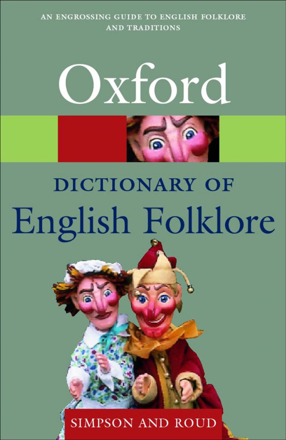 Big bigCover of A Dictionary of English Folklore