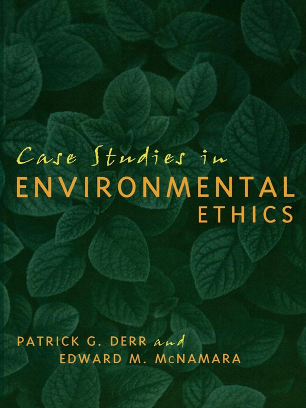 Big bigCover of Case Studies in Environmental Ethics