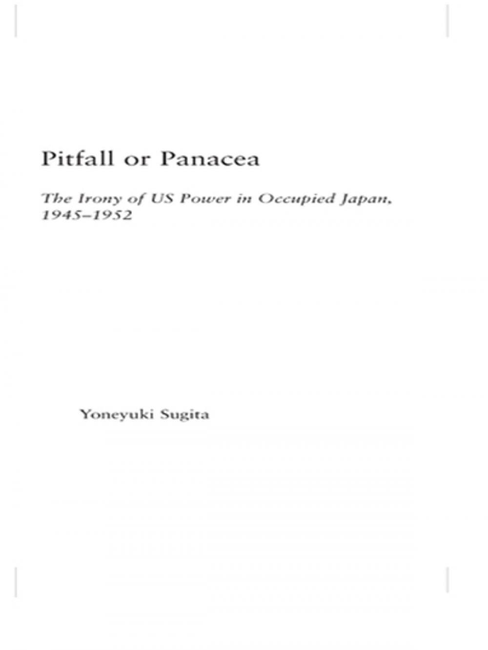 Big bigCover of Pitfall or Panacea