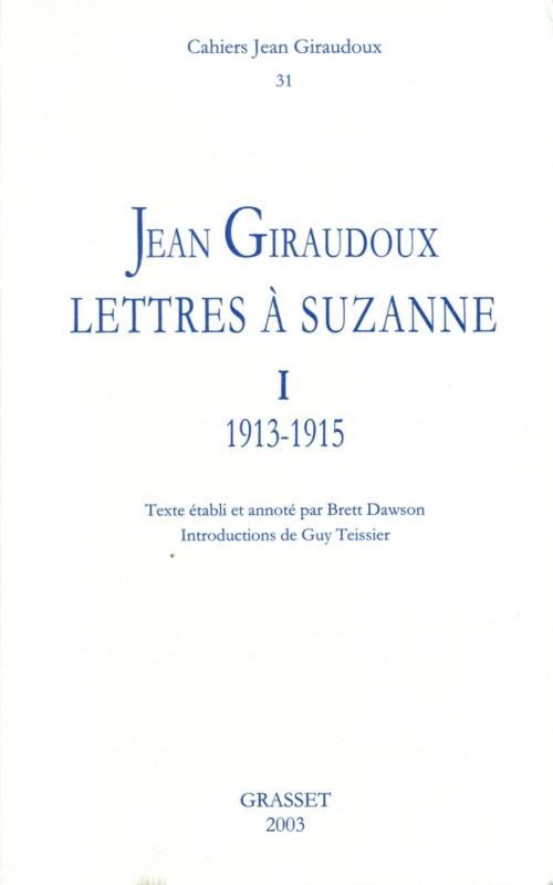 Cover of the book Cahiers n° 31 by Jean Giraudoux, Grasset