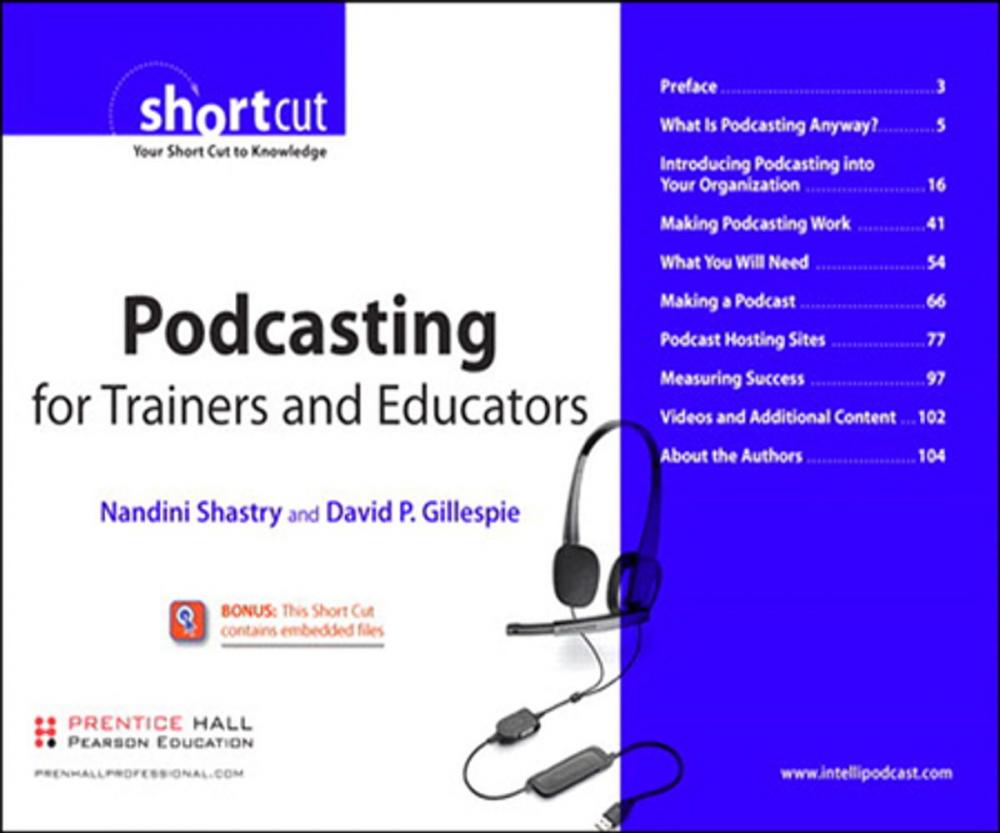 Big bigCover of Podcasting for Trainers and Educators, Digital Short Cut