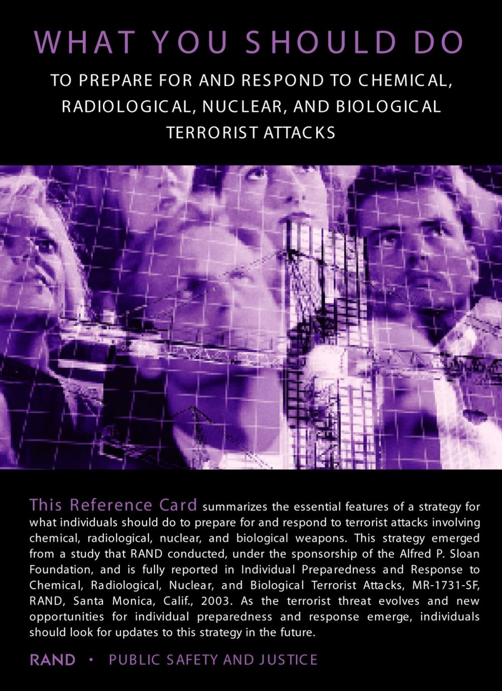 Big bigCover of Individual Preparedness and Response to Chemical, Radiological, Nuclear, and Biological Terrorist Attacks