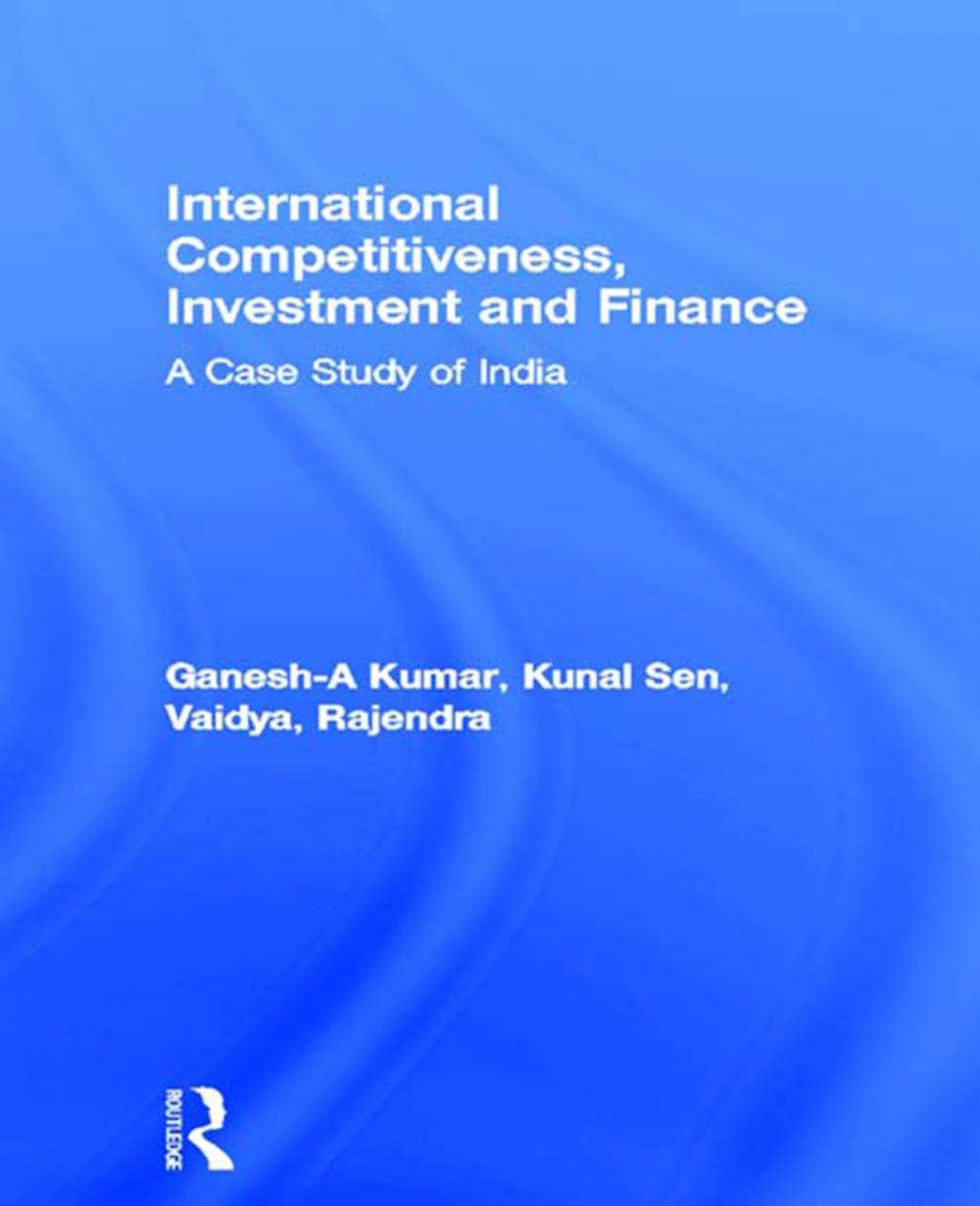 Big bigCover of International Competitiveness, Investment and Finance