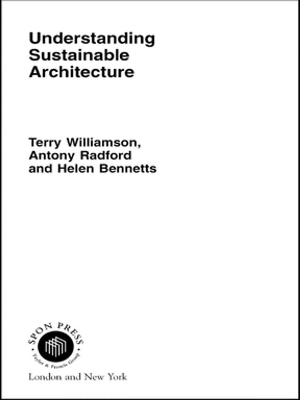 Big bigCover of Understanding Sustainable Architecture