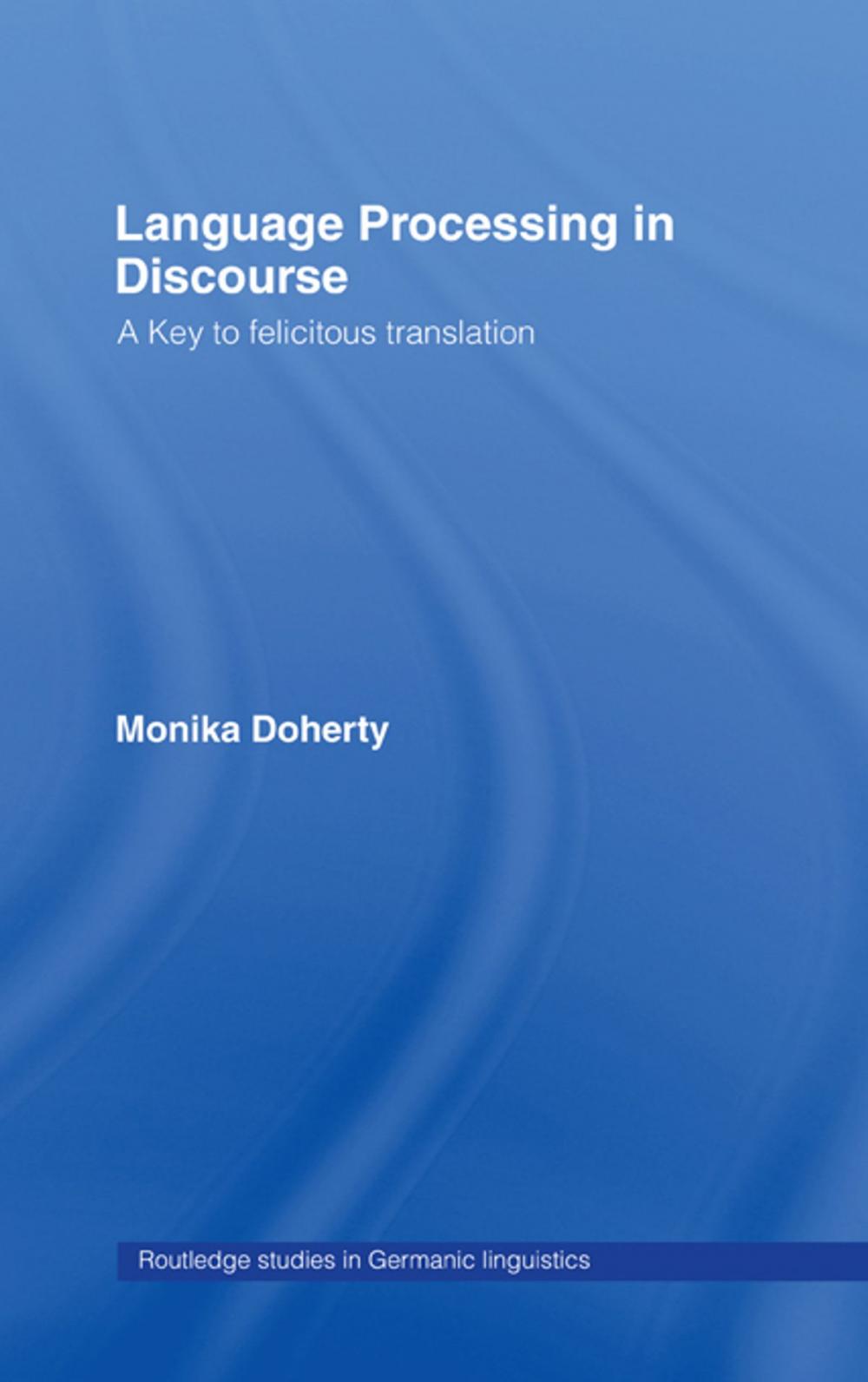 Big bigCover of Language Processing in Discourse