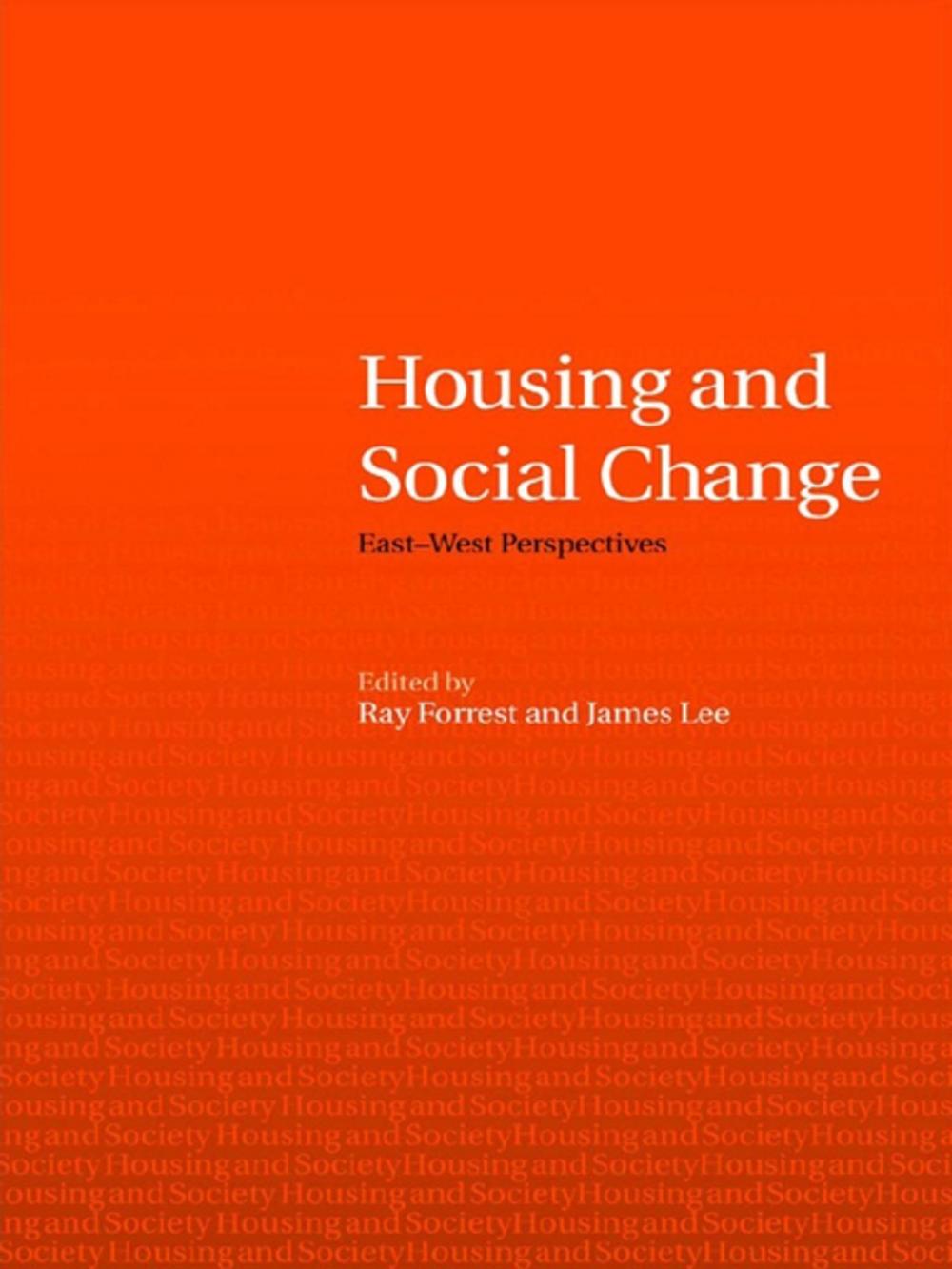 Big bigCover of Housing and Social Change