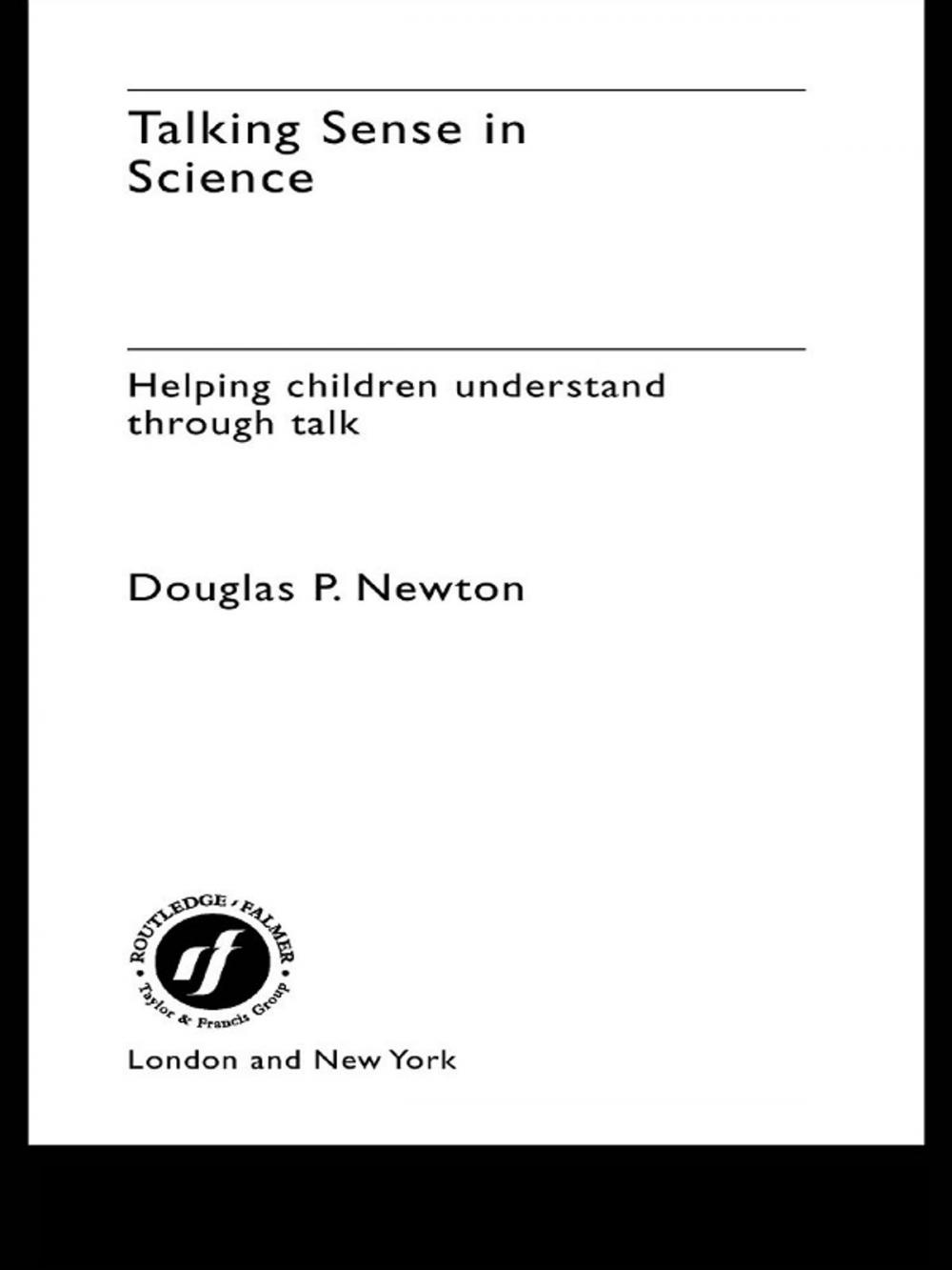 Big bigCover of Talking Sense in Science