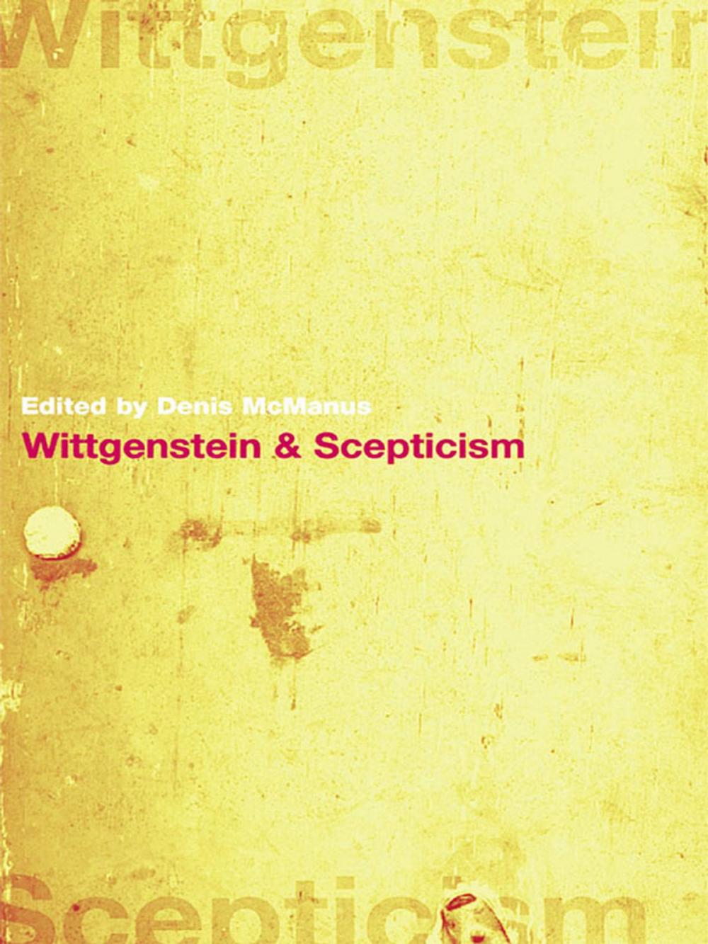 Big bigCover of Wittgenstein and Scepticism