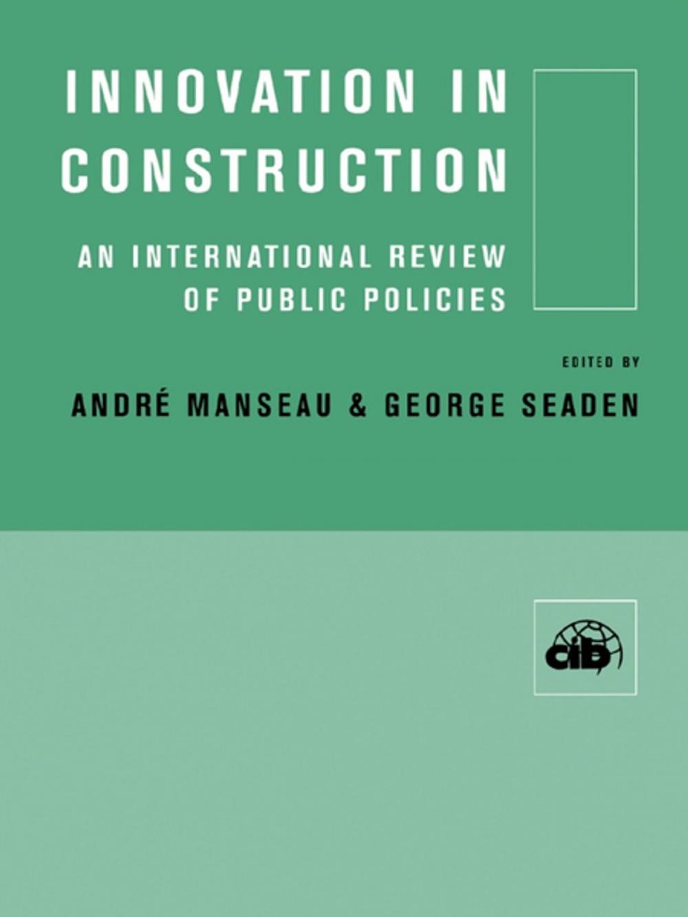 Big bigCover of Innovation in Construction