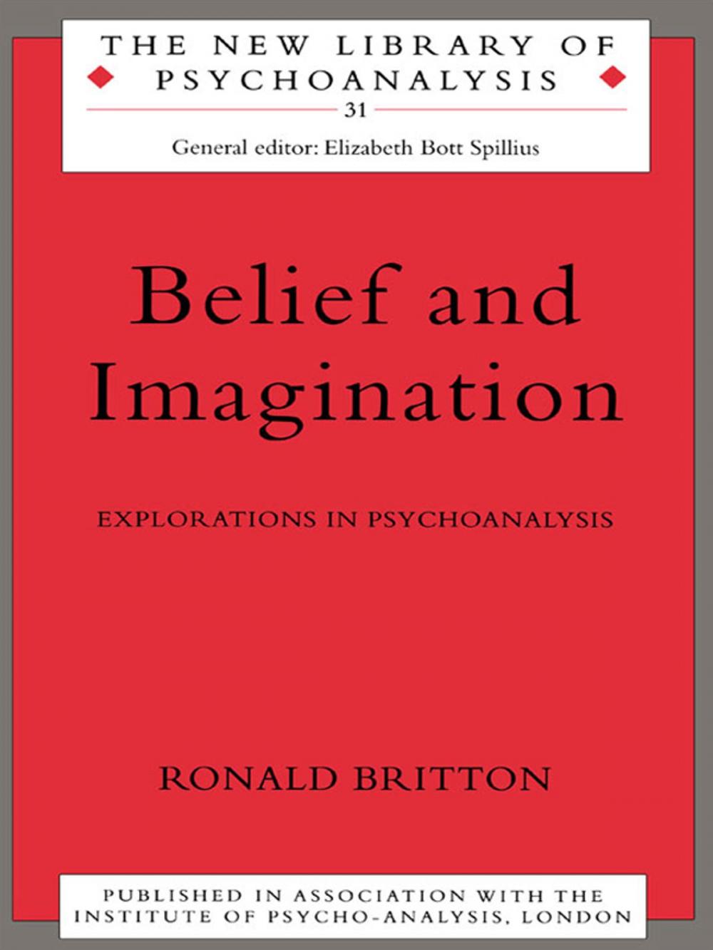 Big bigCover of Belief and Imagination