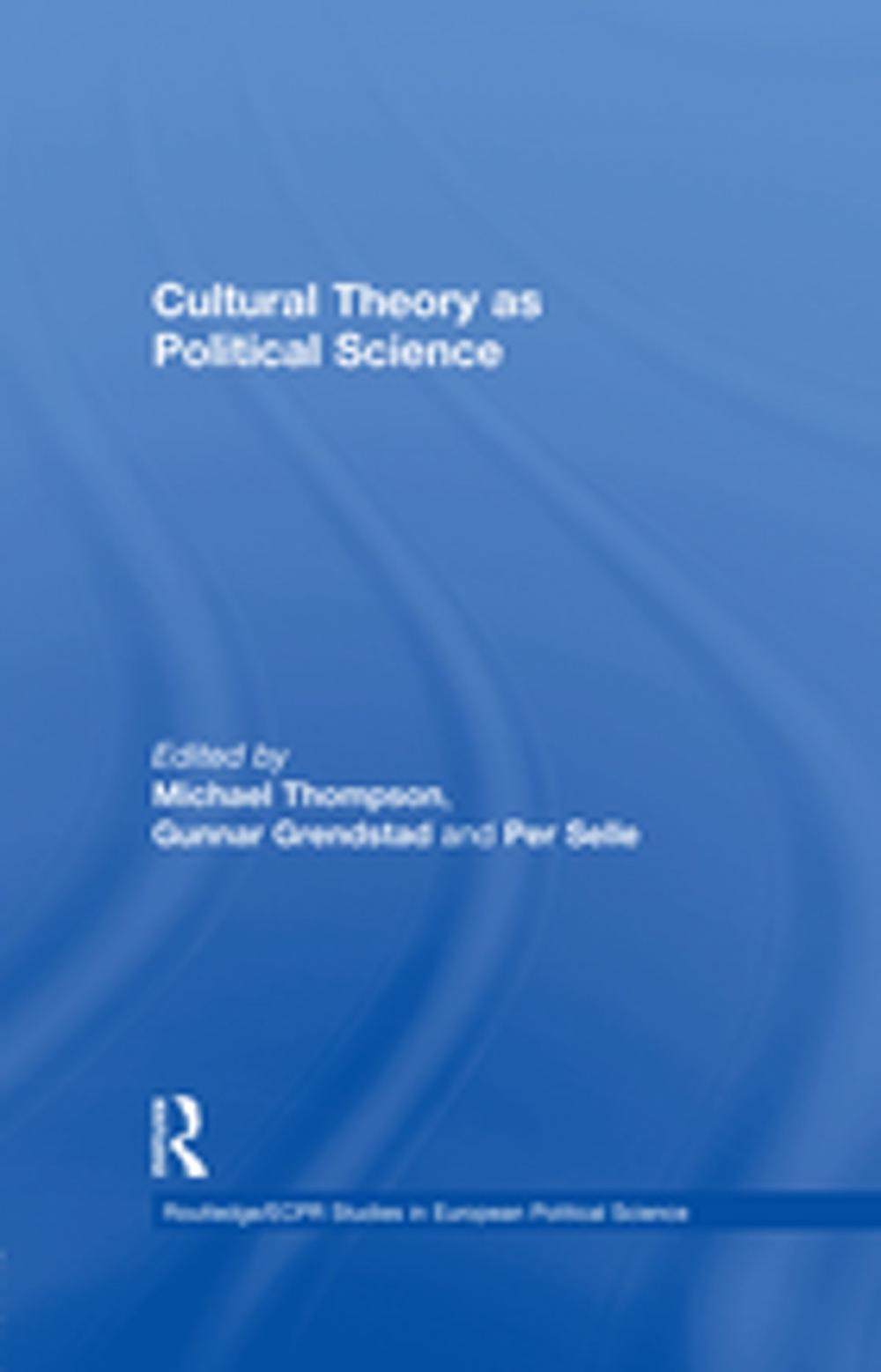 Big bigCover of Cultural Theory as Political Science