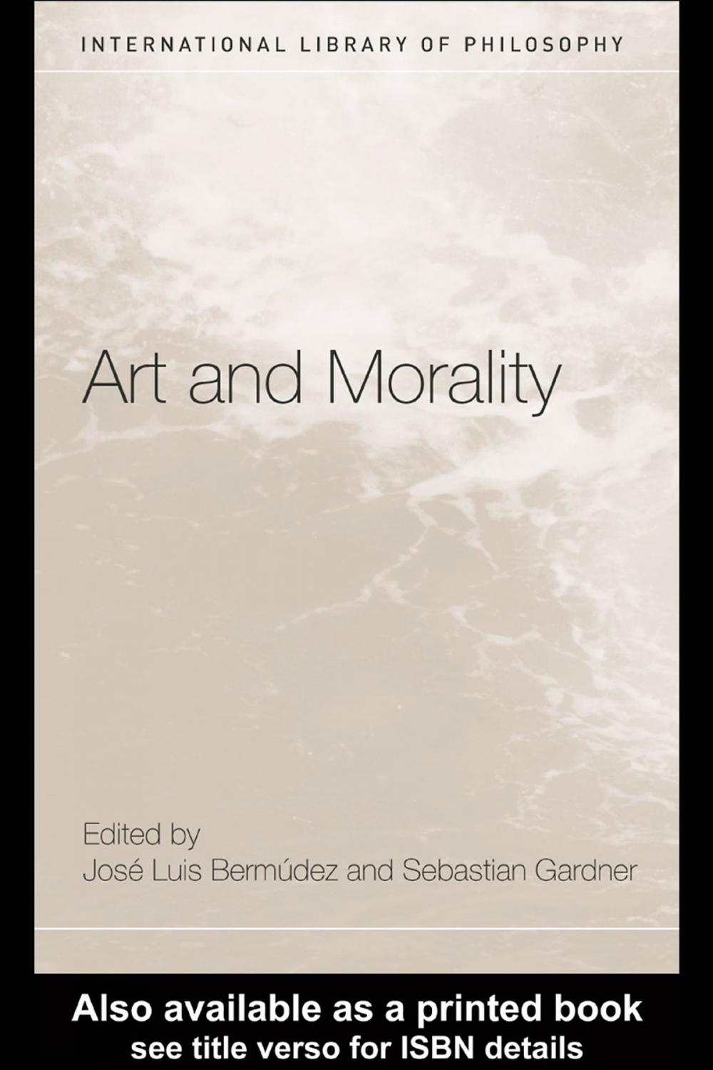 Big bigCover of Art and Morality