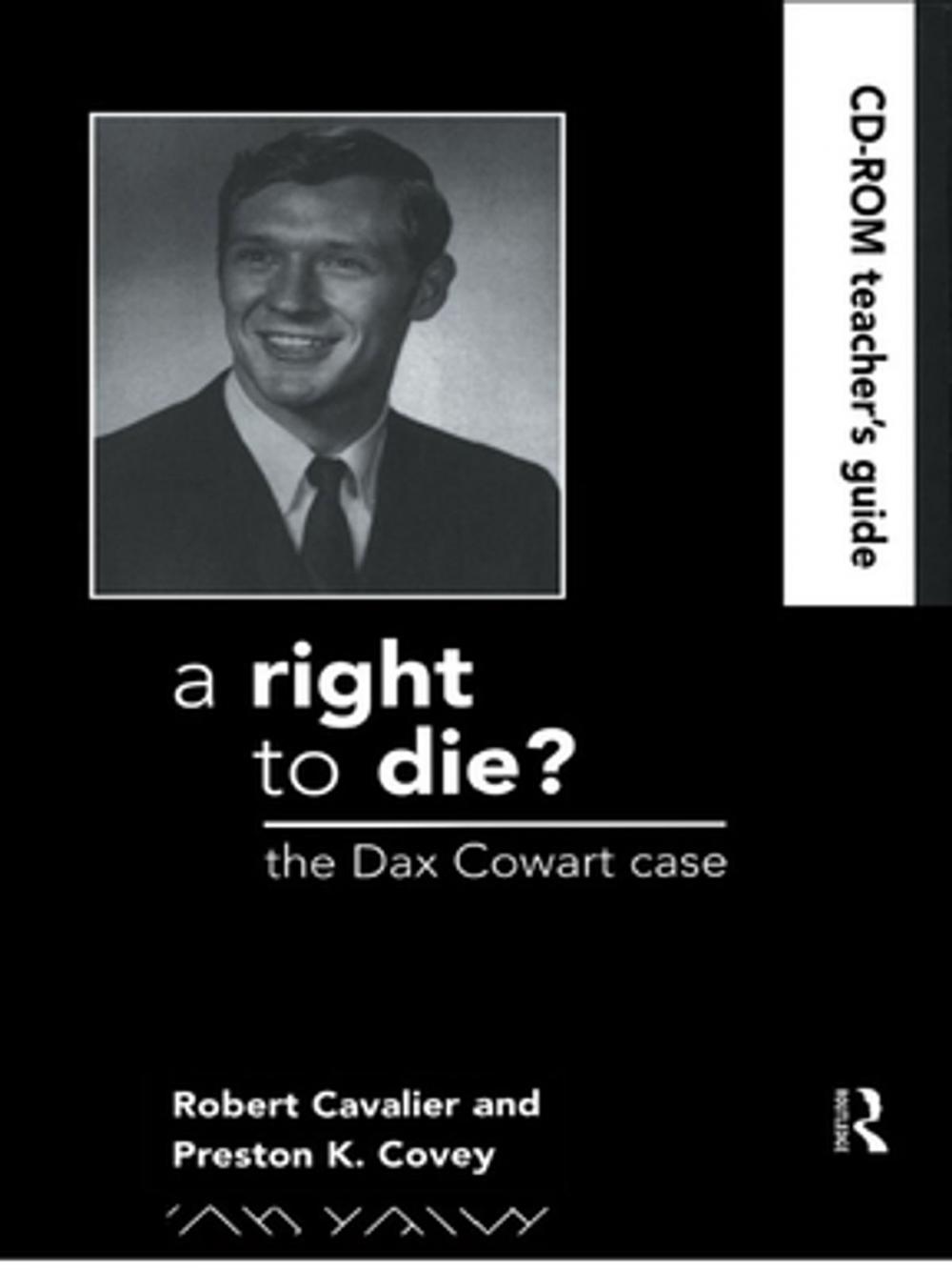 Big bigCover of A Right to Die?: Teachers Guide