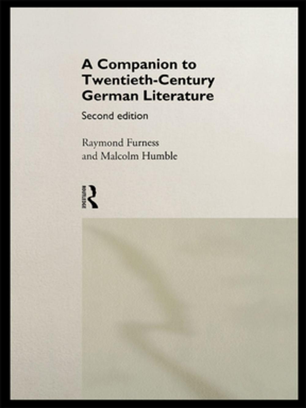 Big bigCover of A Companion to Twentieth-Century German Literature