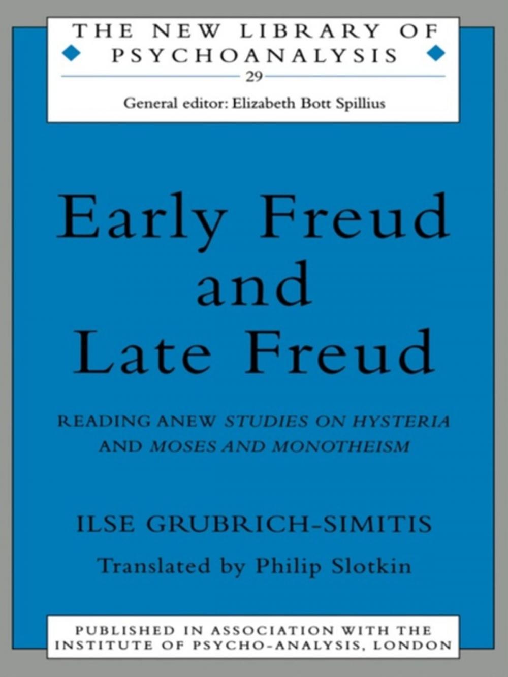 Big bigCover of Early Freud and Late Freud