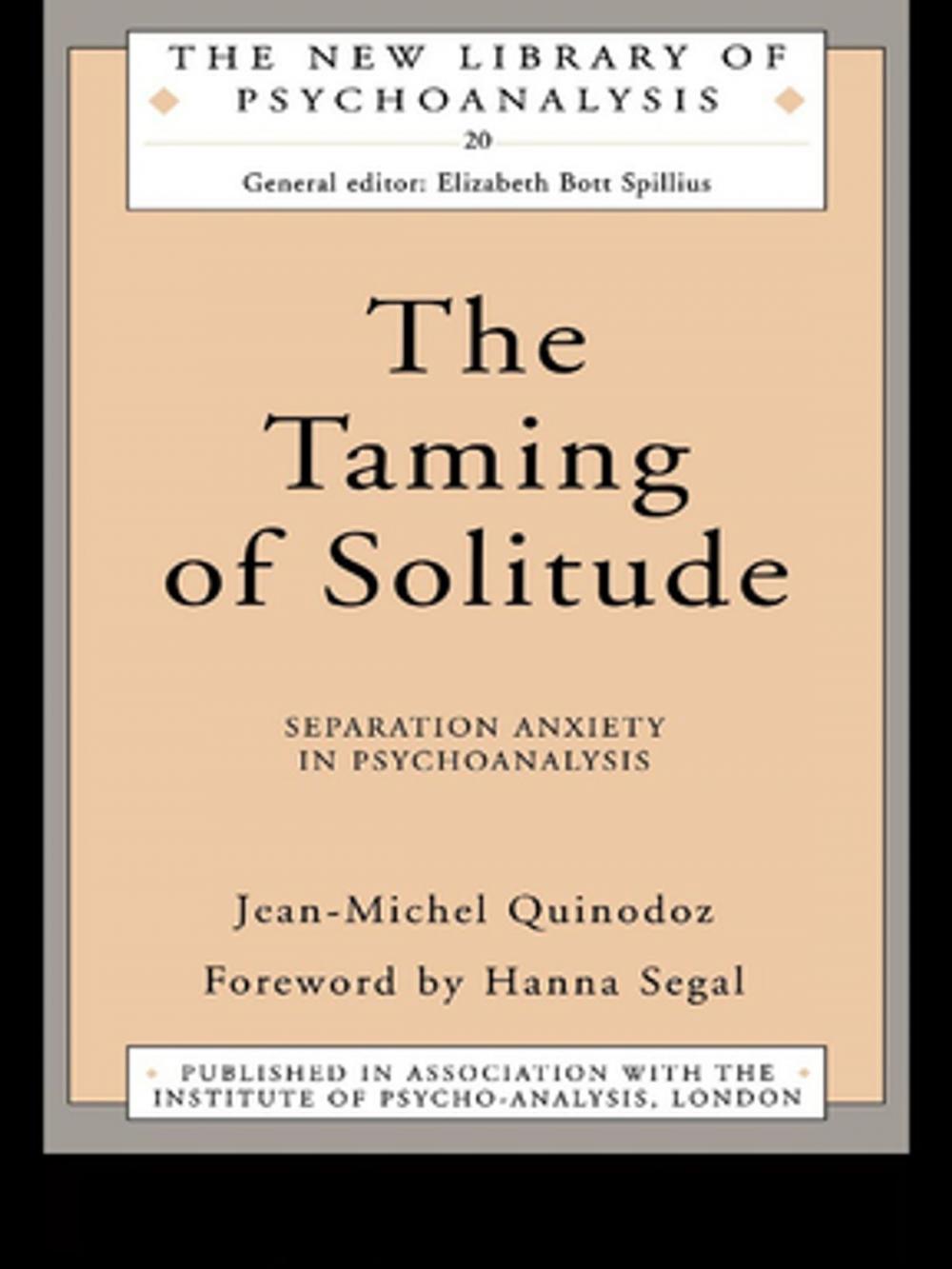 Big bigCover of The Taming of Solitude