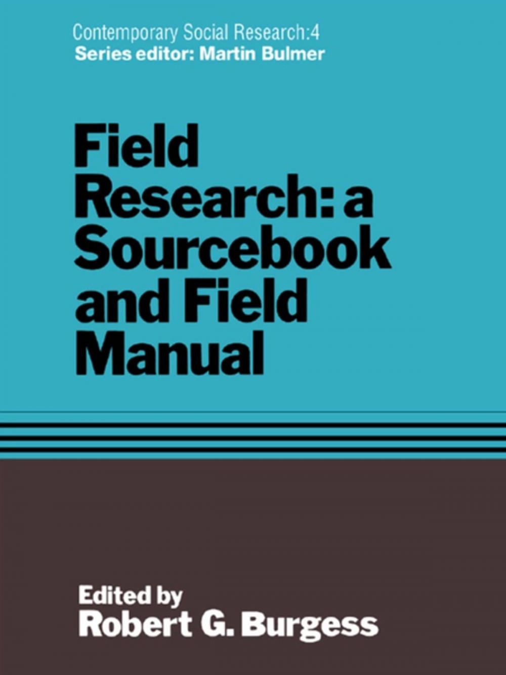 Big bigCover of Field Research