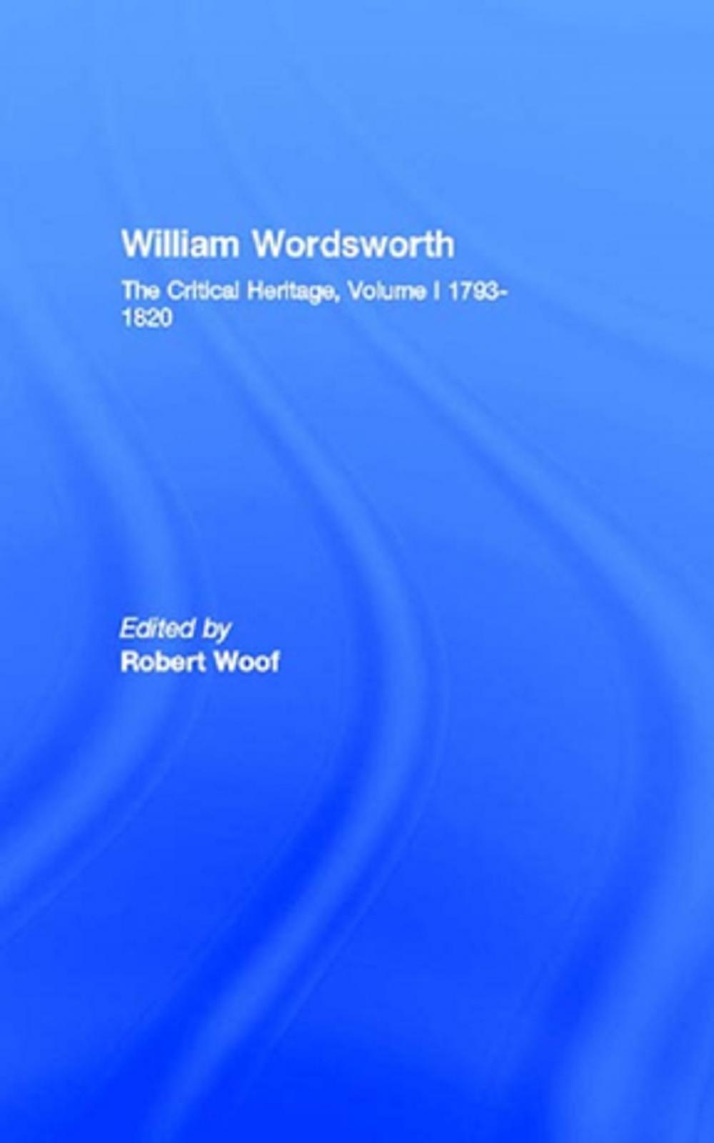 Big bigCover of William Wordsworth